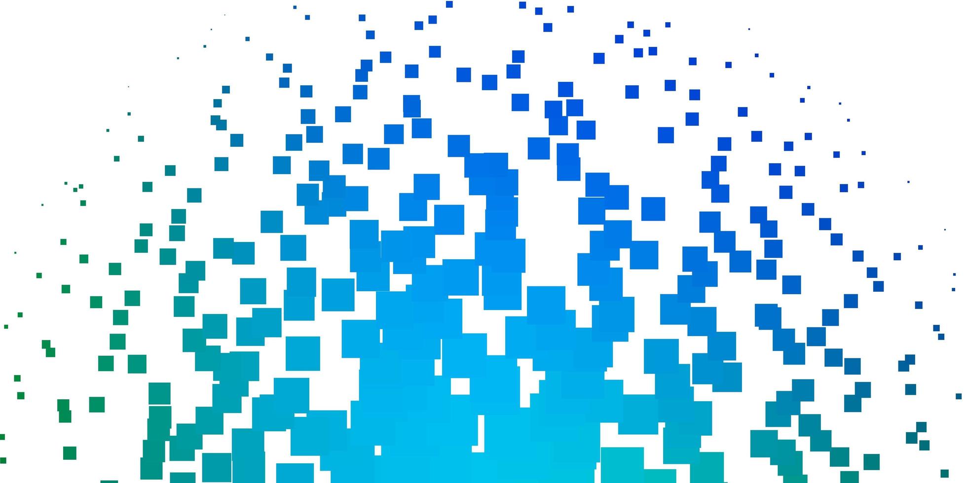 Light Blue, Green vector pattern in square style.