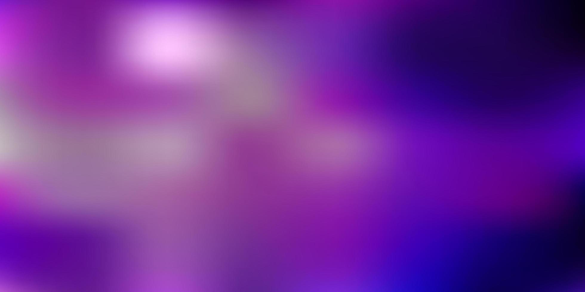 Dark purple, pink vector blurred template.