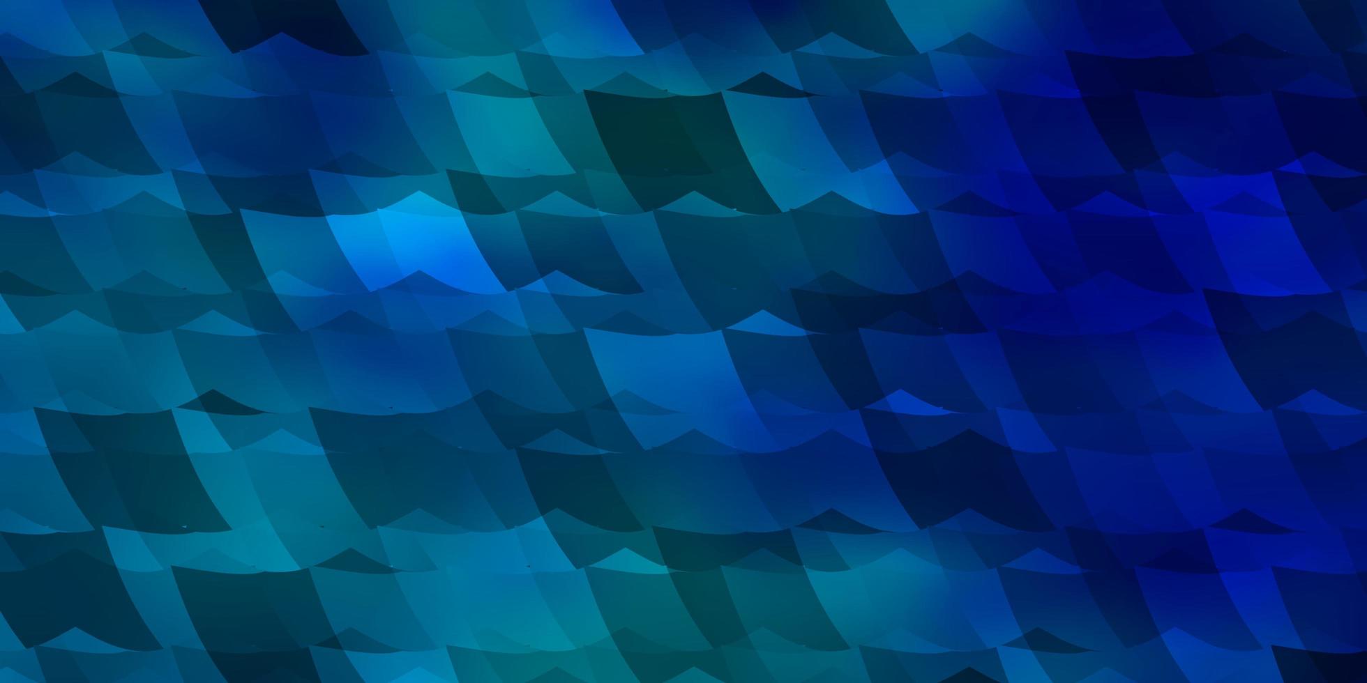 Fondo de vector azul claro con hexágonos.