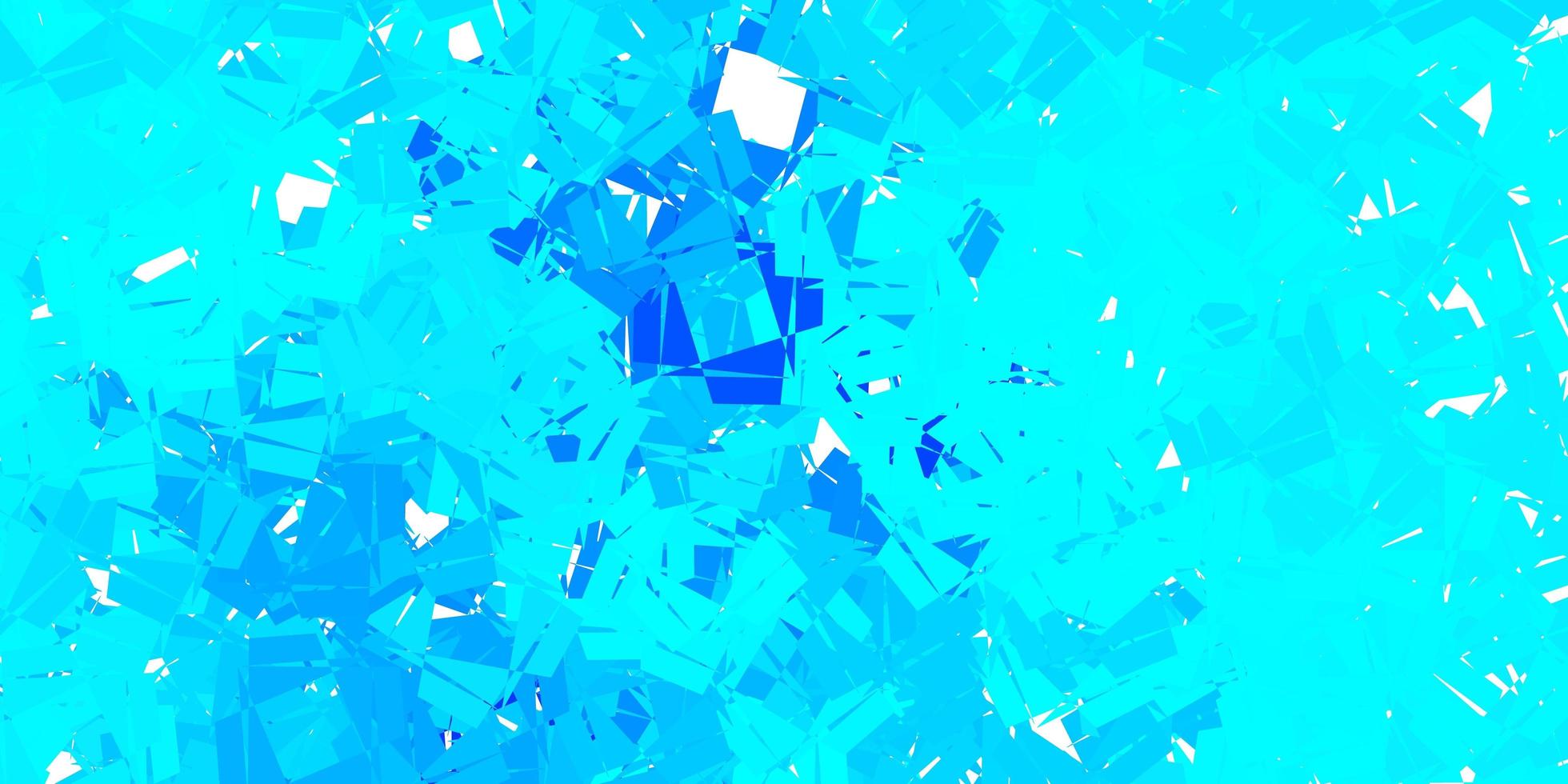 textura de triángulo de poli vector azul claro.