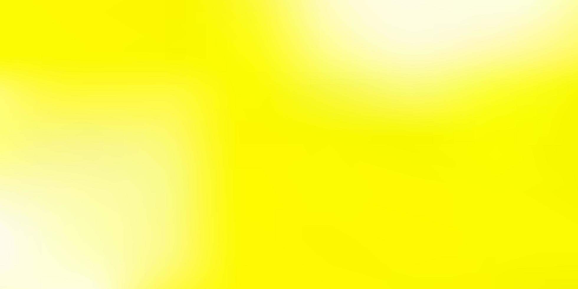 plantilla de desenfoque de vector amarillo claro.