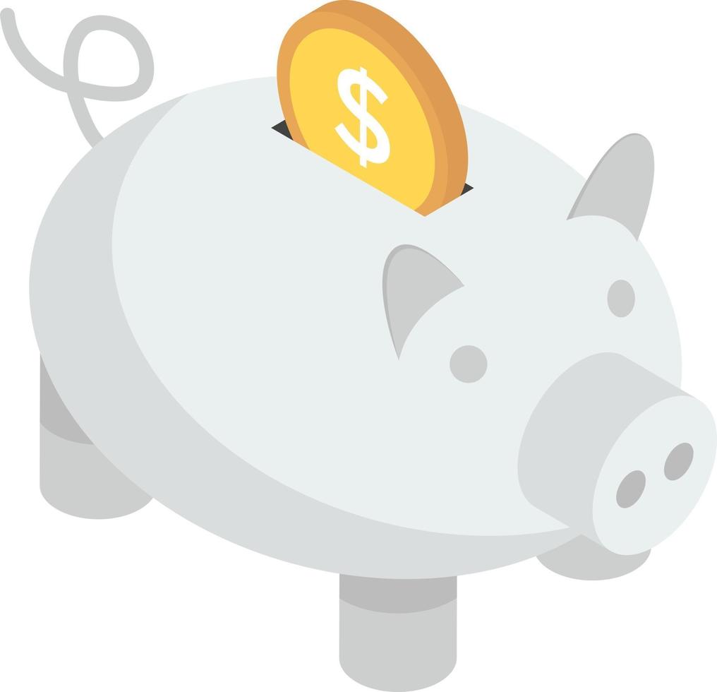 Piggy Bank Concepts vector