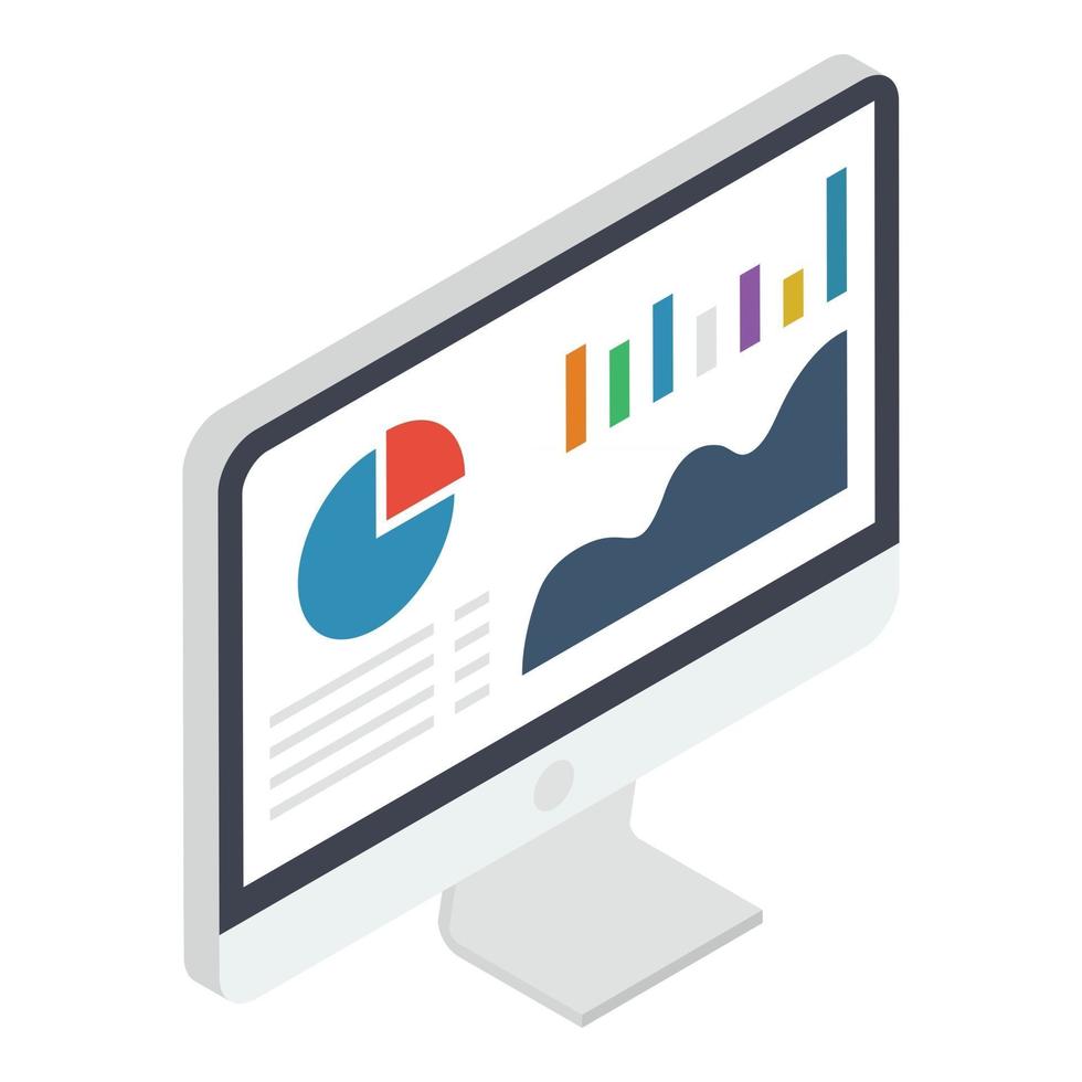 Web Analytics  Concepts vector