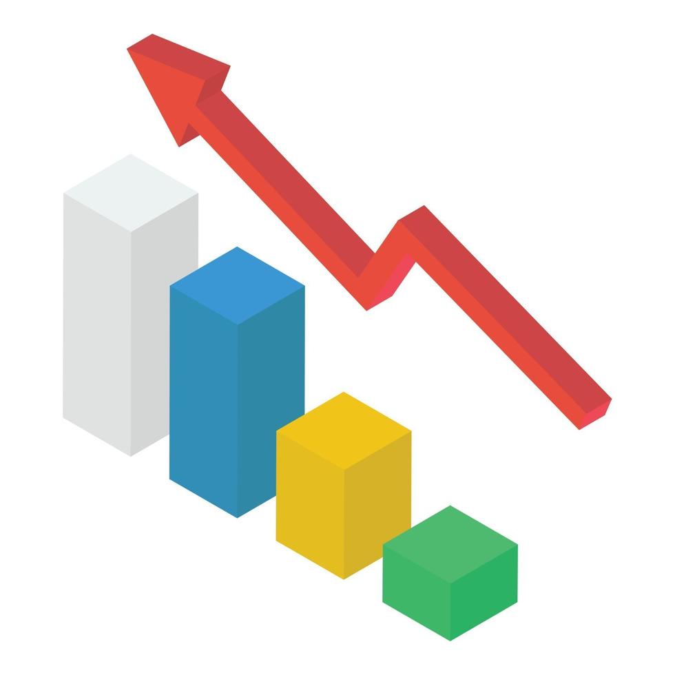 Growth Chart Concepts vector