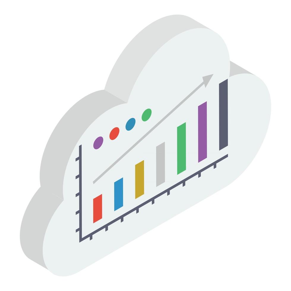 Growth Chart Concepts vector