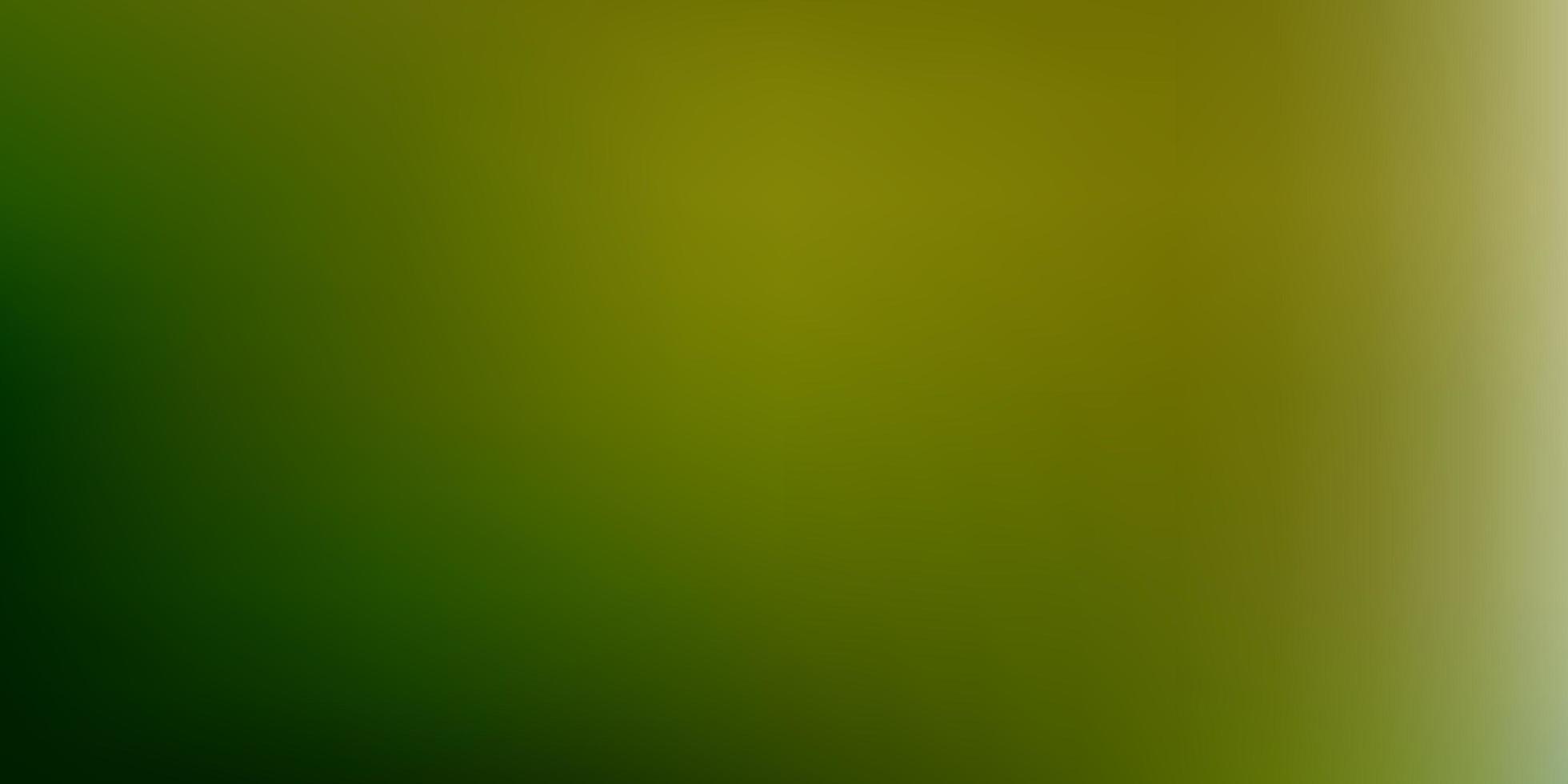 Light green, yellow vector gradient blur layout.