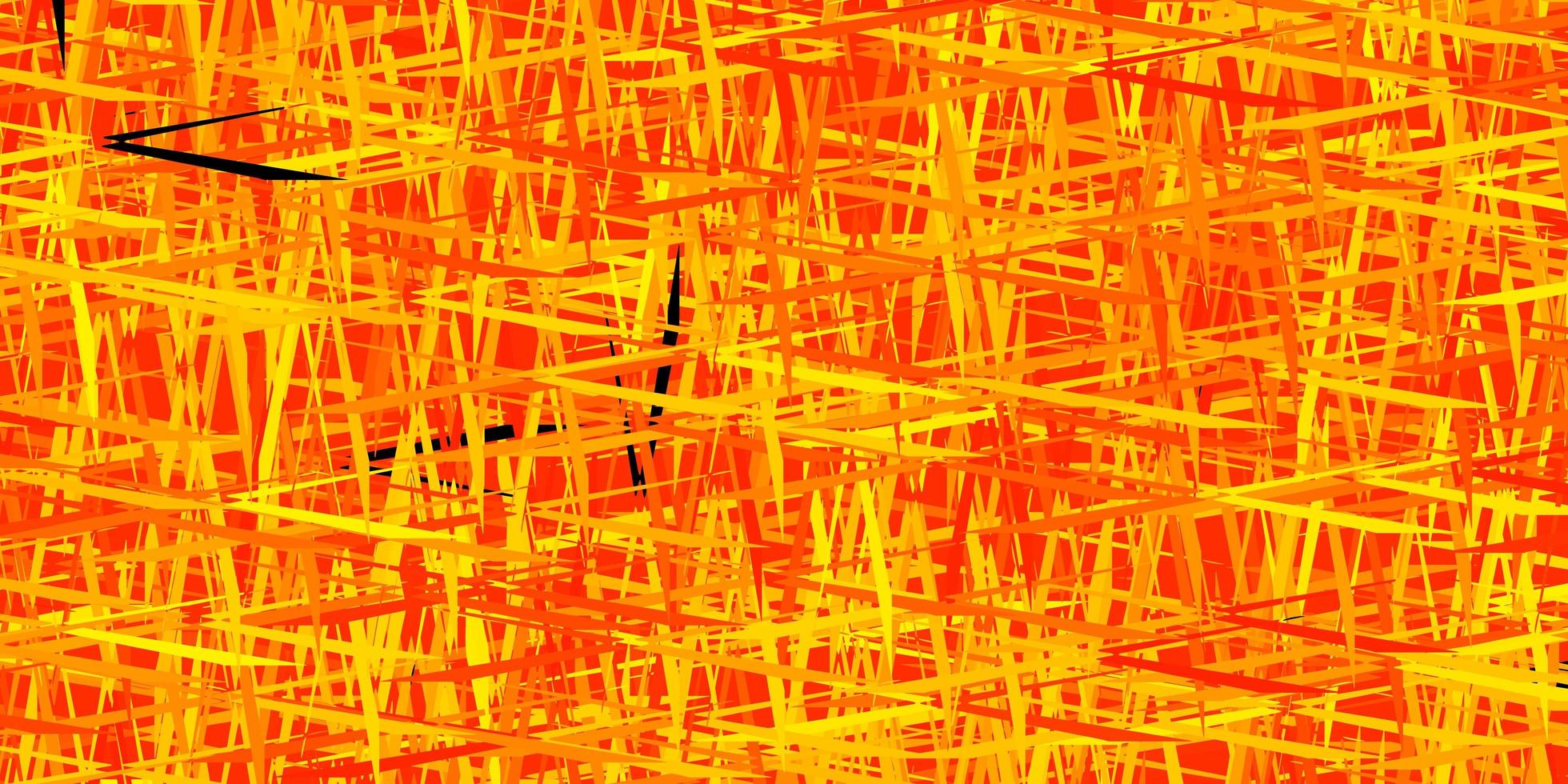 Dark Yellow vector texture with colored lines.