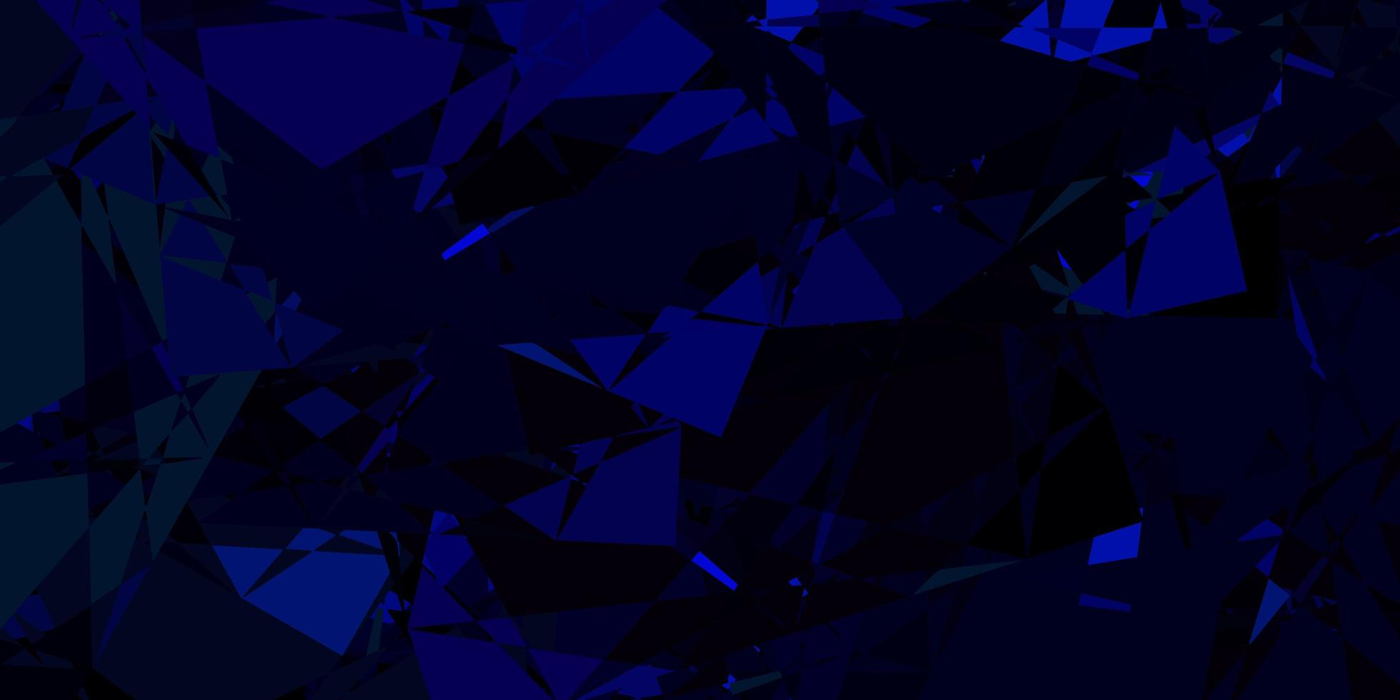 Dark Blue, Green vector layout with triangle forms.