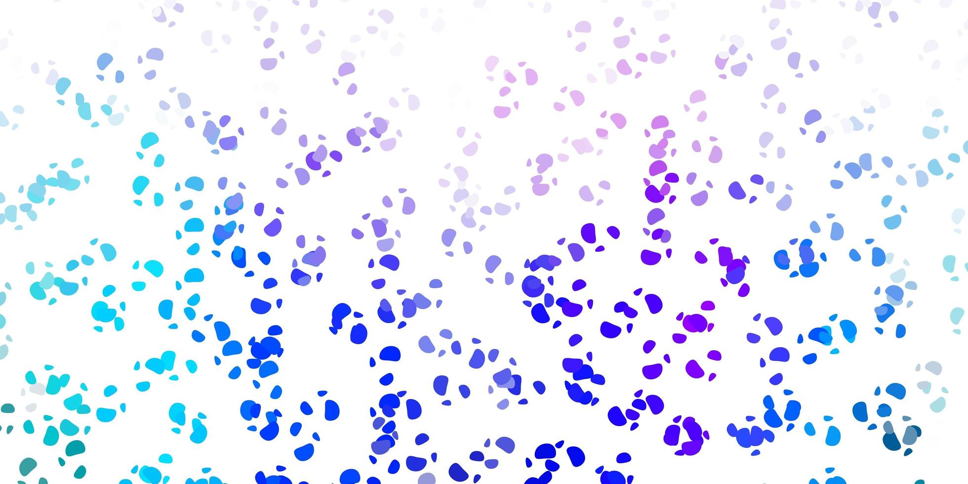 Light blue, red vector template with abstract forms.