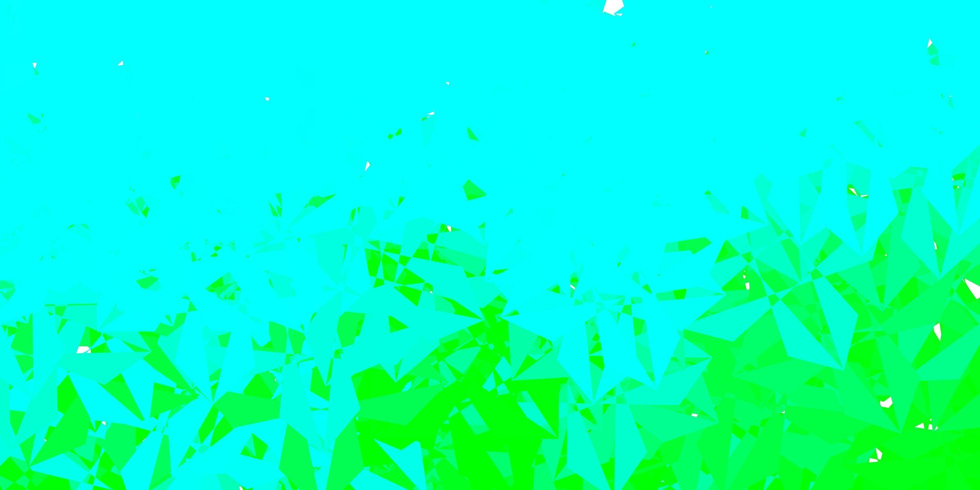 Light green vector poly triangle texture.