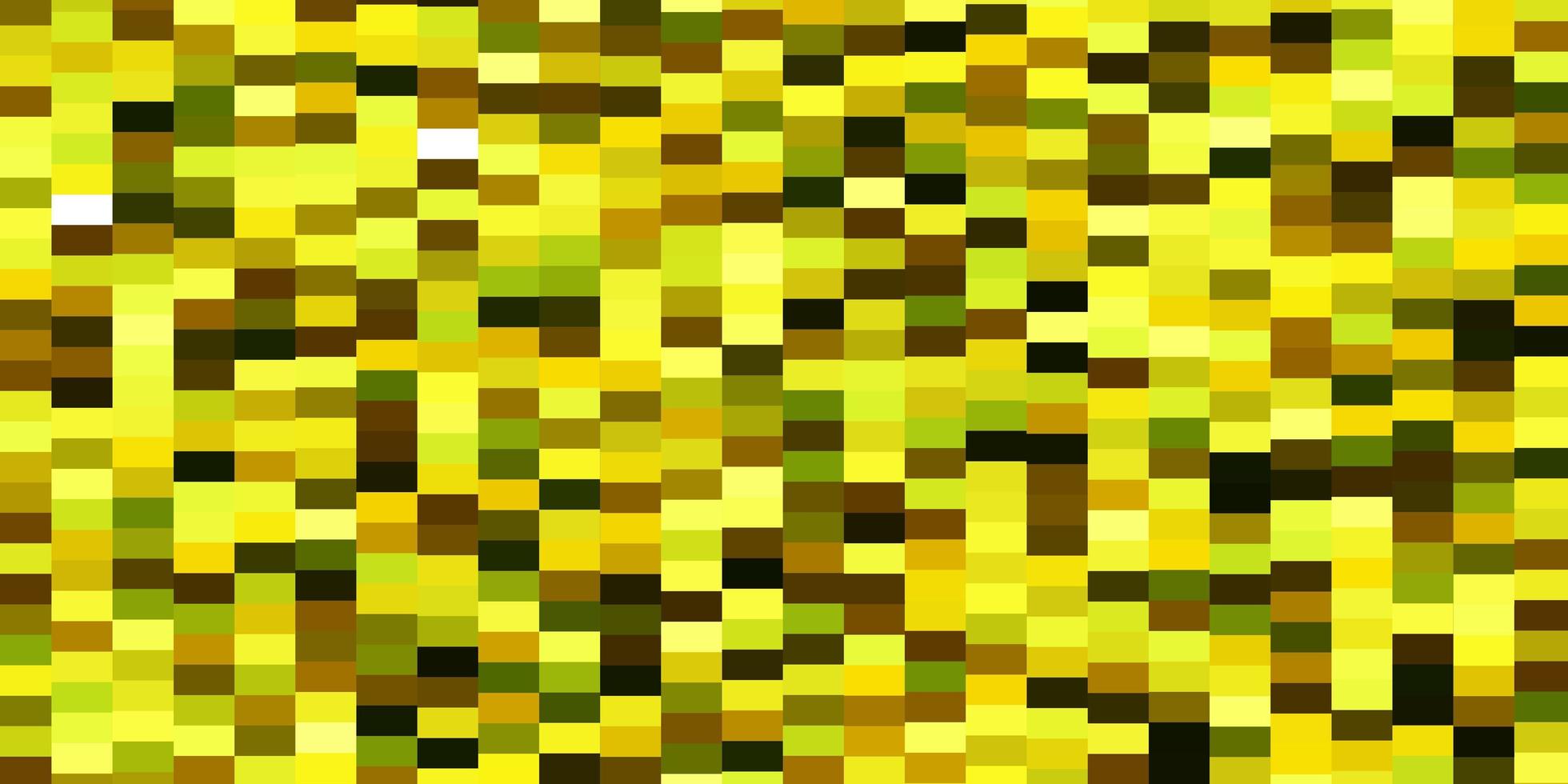 Light Green, Yellow vector backdrop with rectangles.