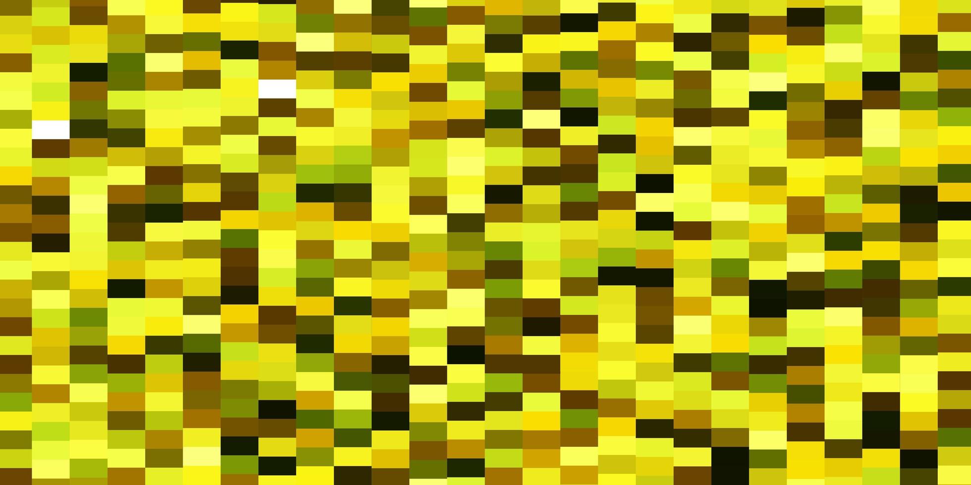 Fondo de vector verde claro, amarillo con rectángulos.