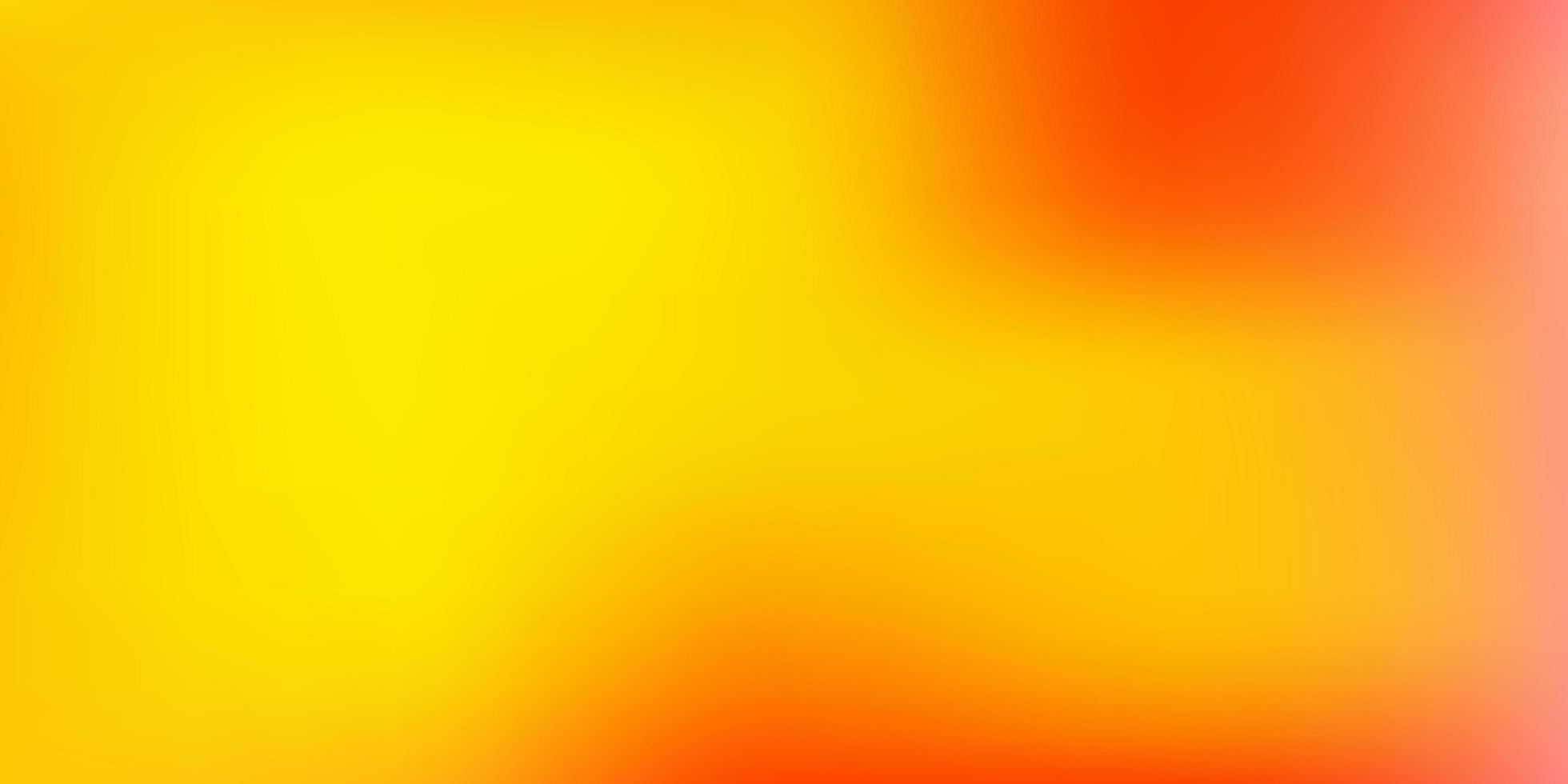 Fondo de desenfoque degradado de vector naranja claro.