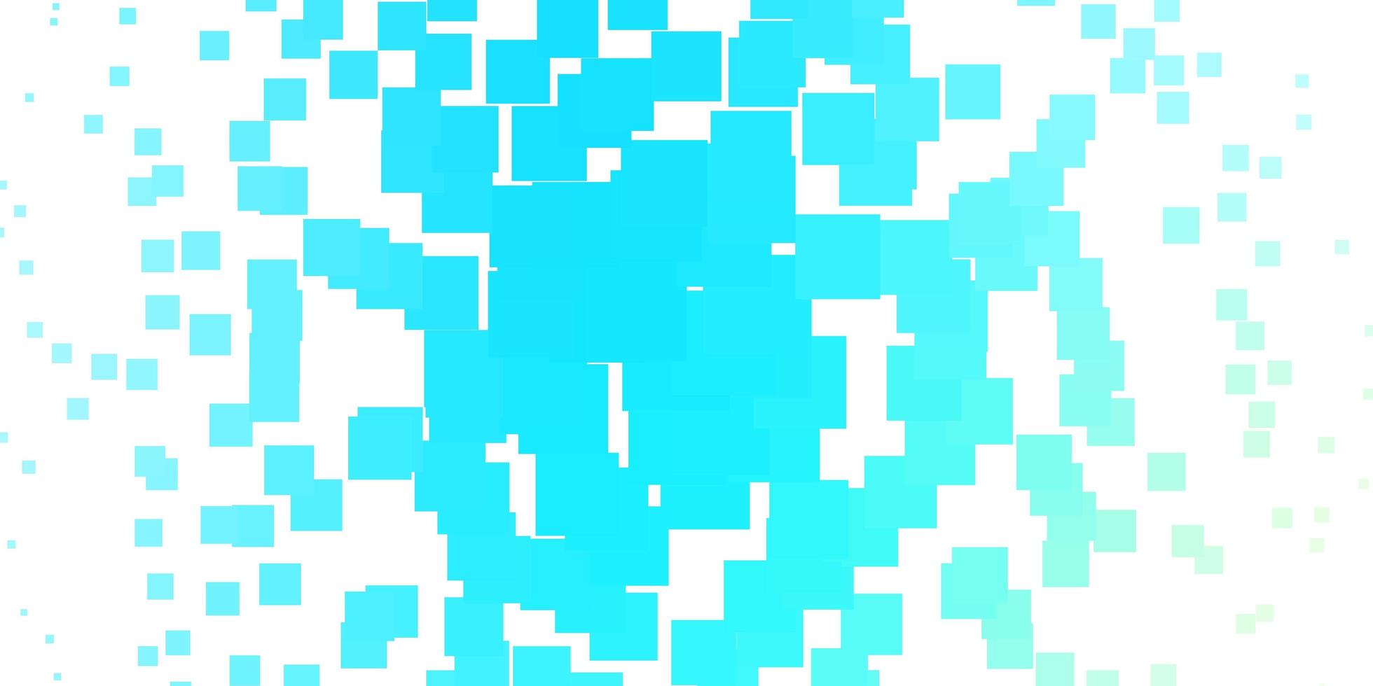 Light Blue, Green vector pattern in square style.