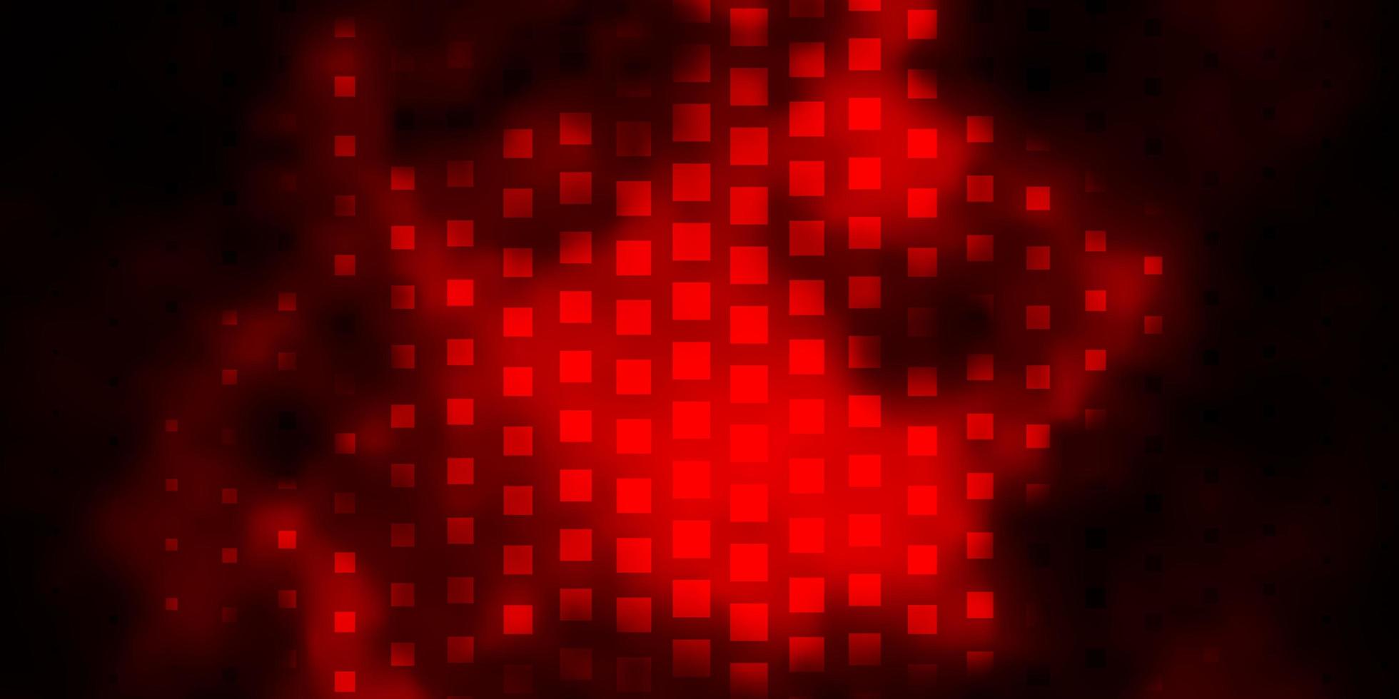 Dark Red vector texture in rectangular style.
