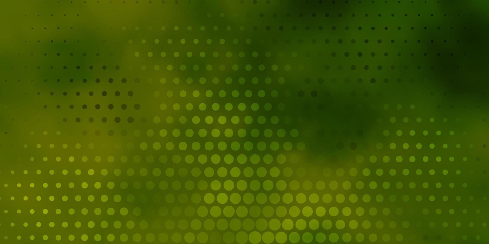 Light Green vector texture with disks.