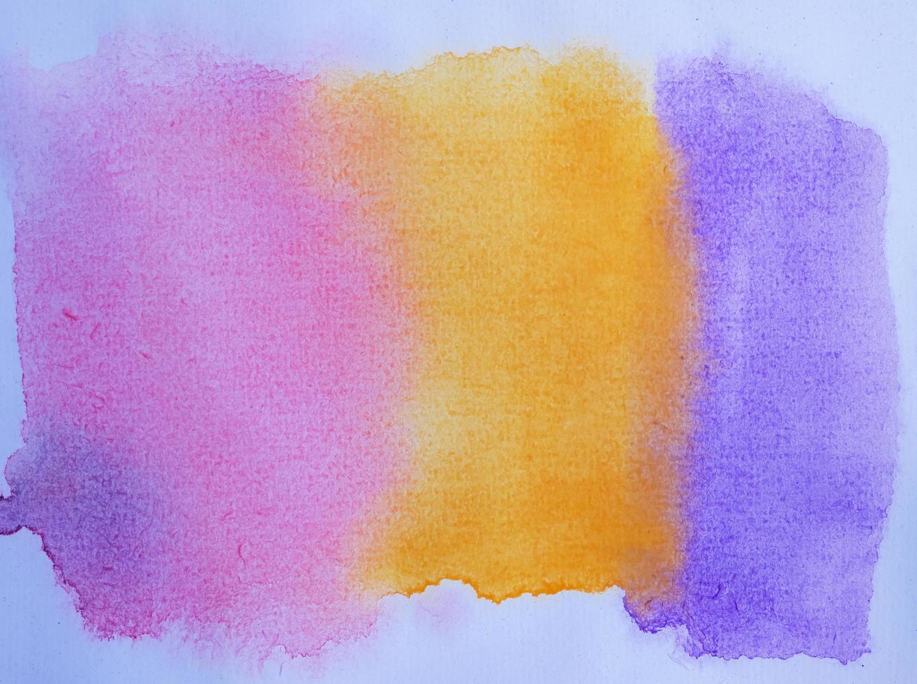 Abstract watercolor hand painted gradation for background. photo