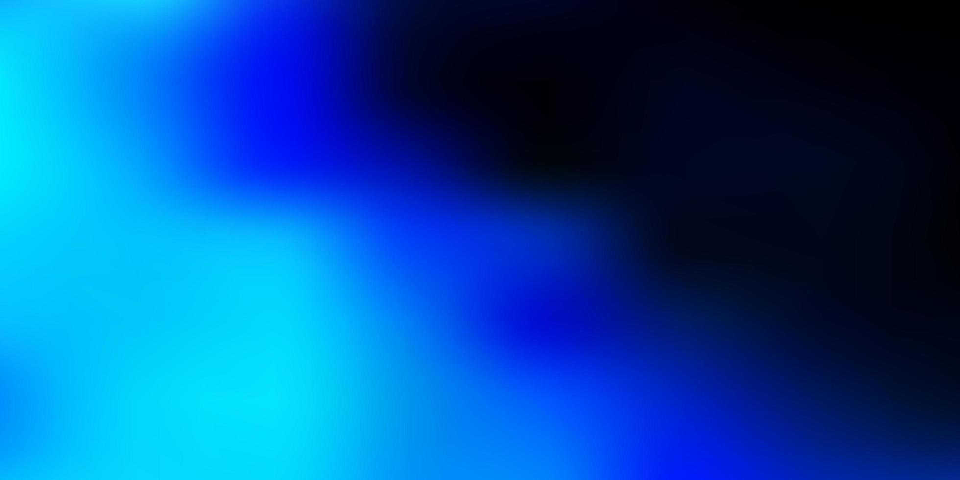 Dark blue vector abstract blur layout.