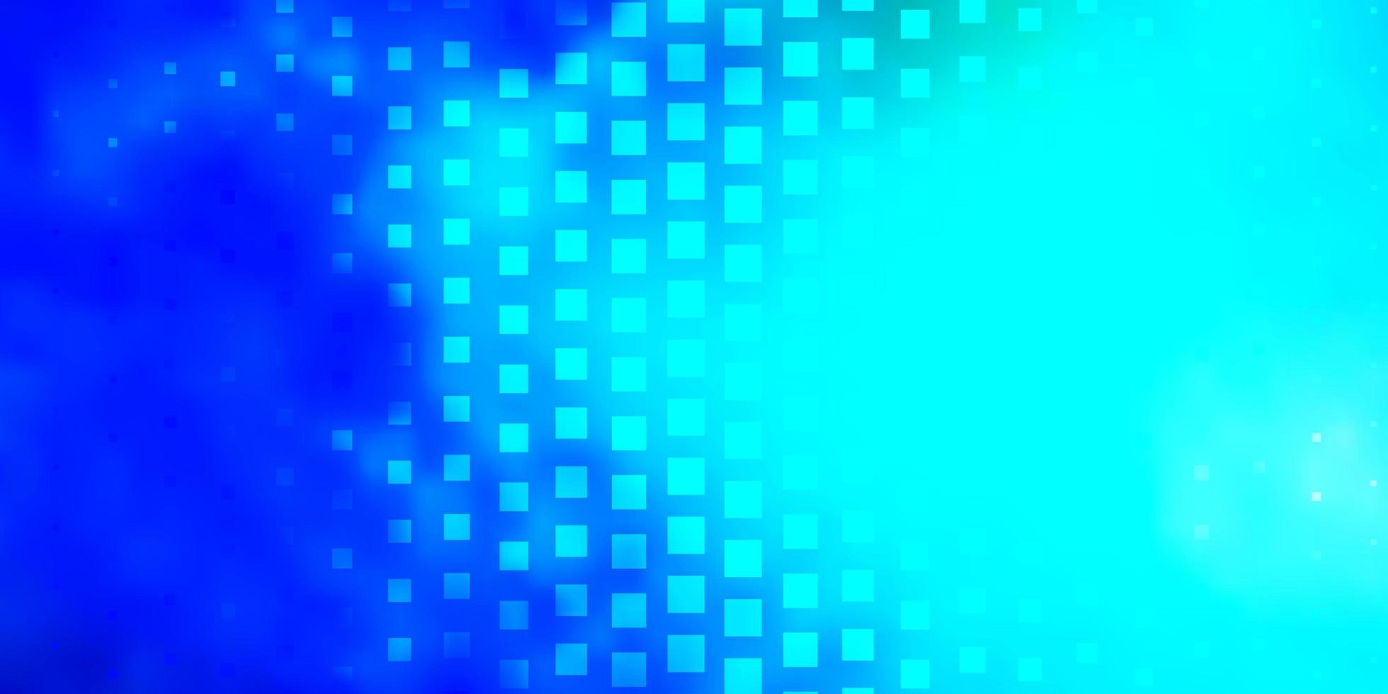 Light Blue, Green vector texture in rectangular style.
