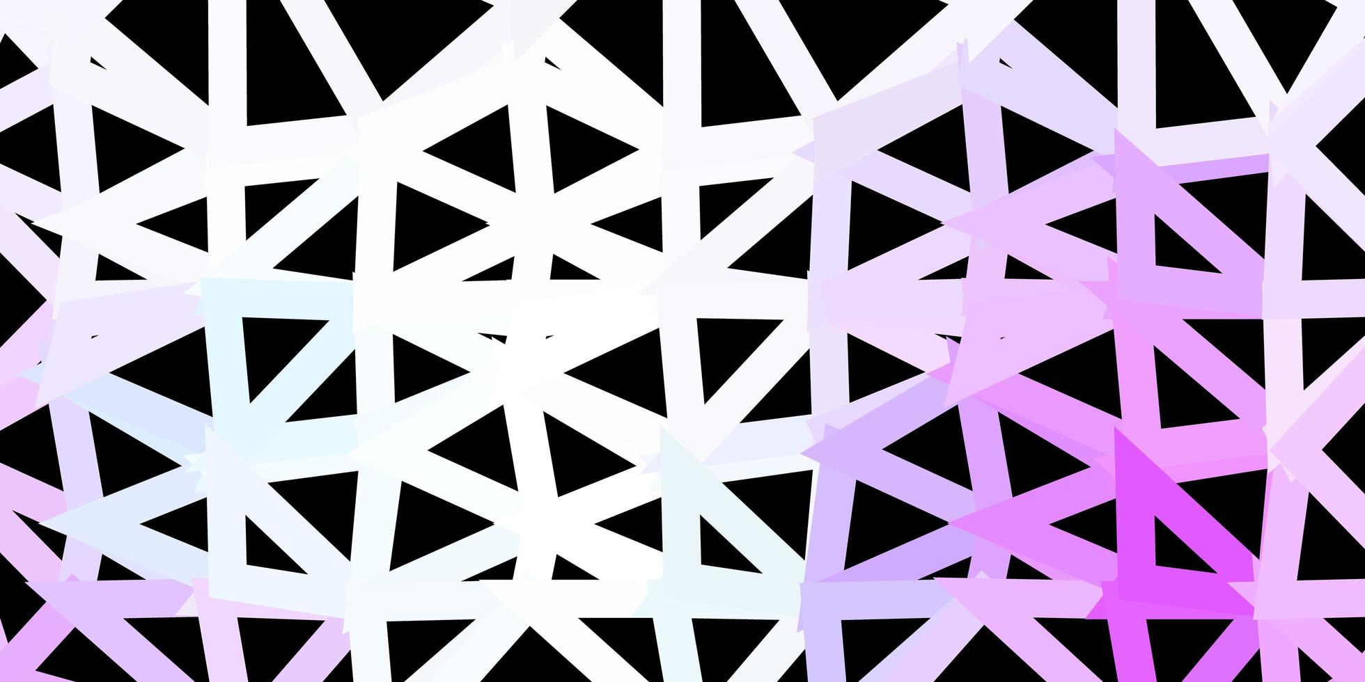Light purple vector polygonal pattern.
