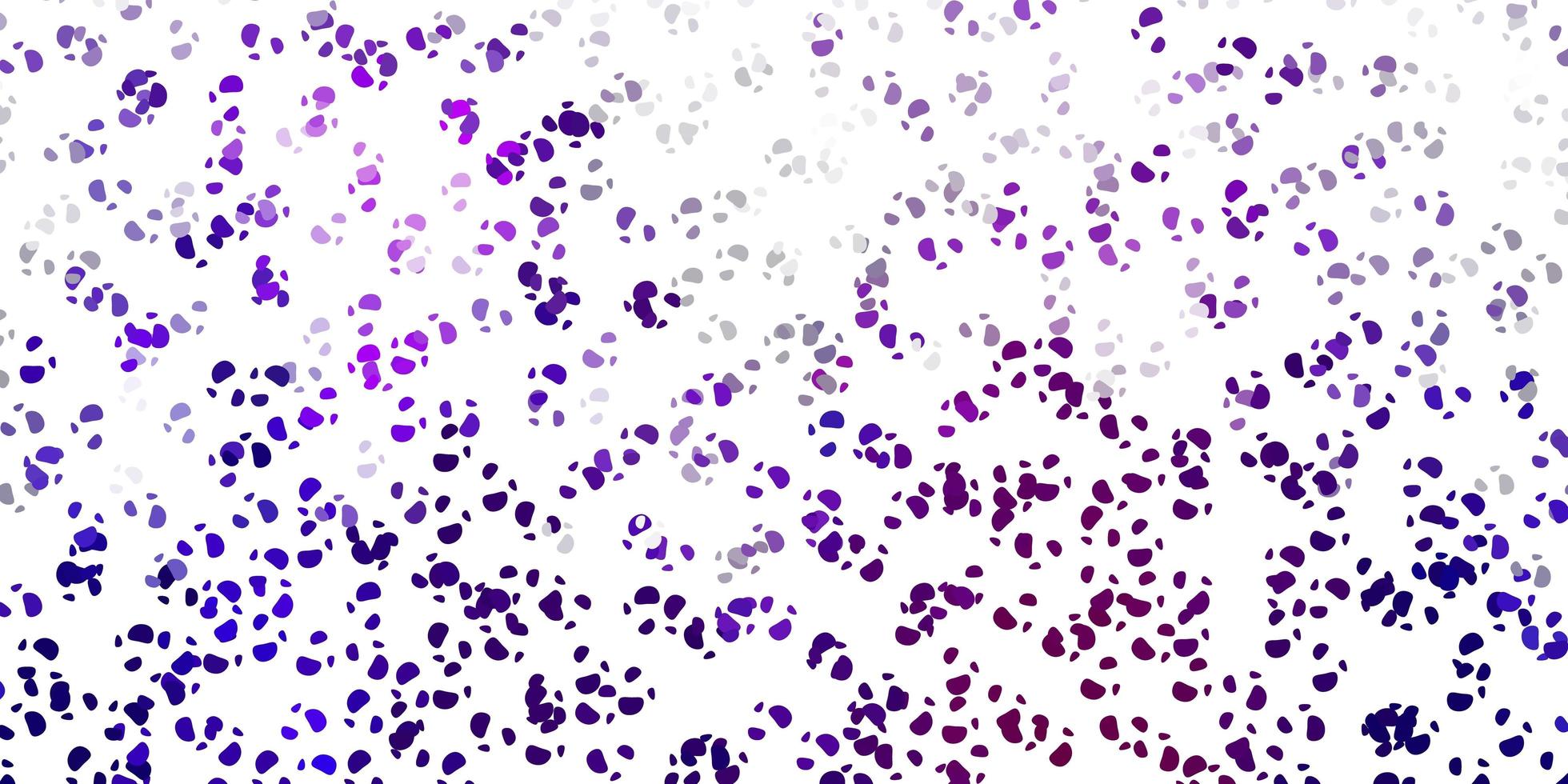 Light purple vector backdrop with chaotic shapes.