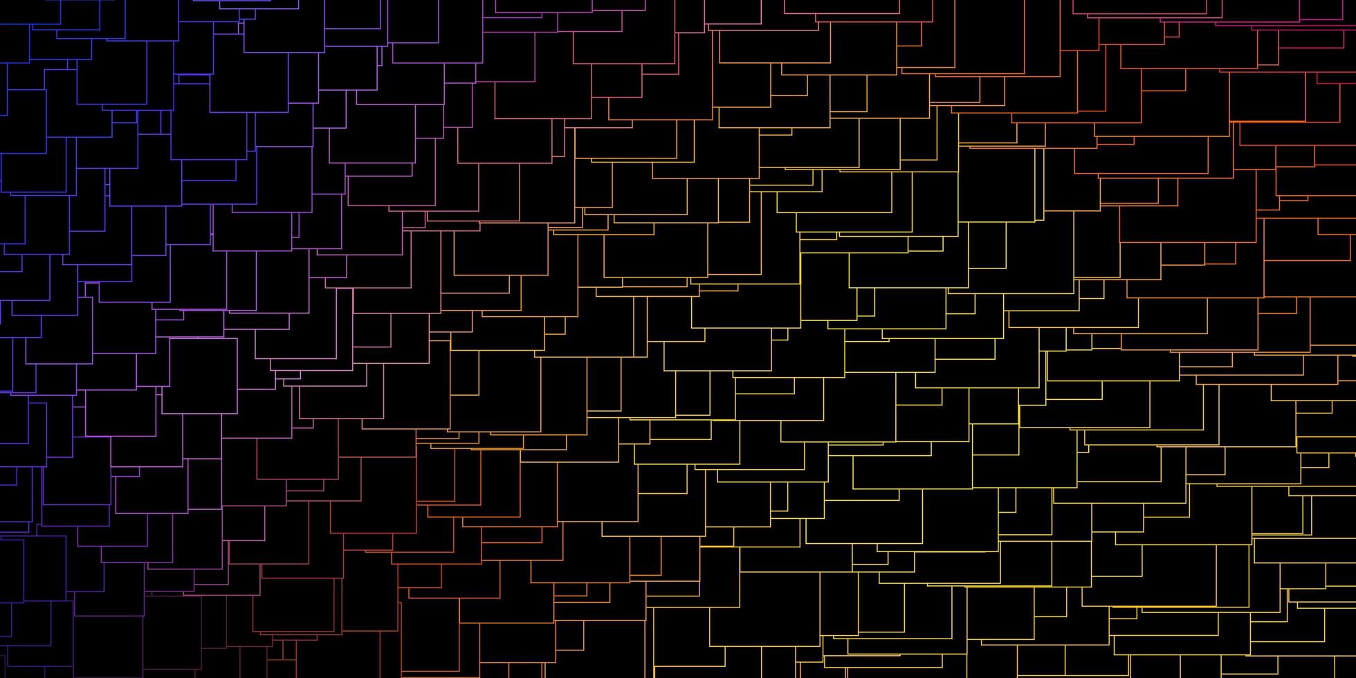 Dark Blue, Red vector backdrop with rectangles.