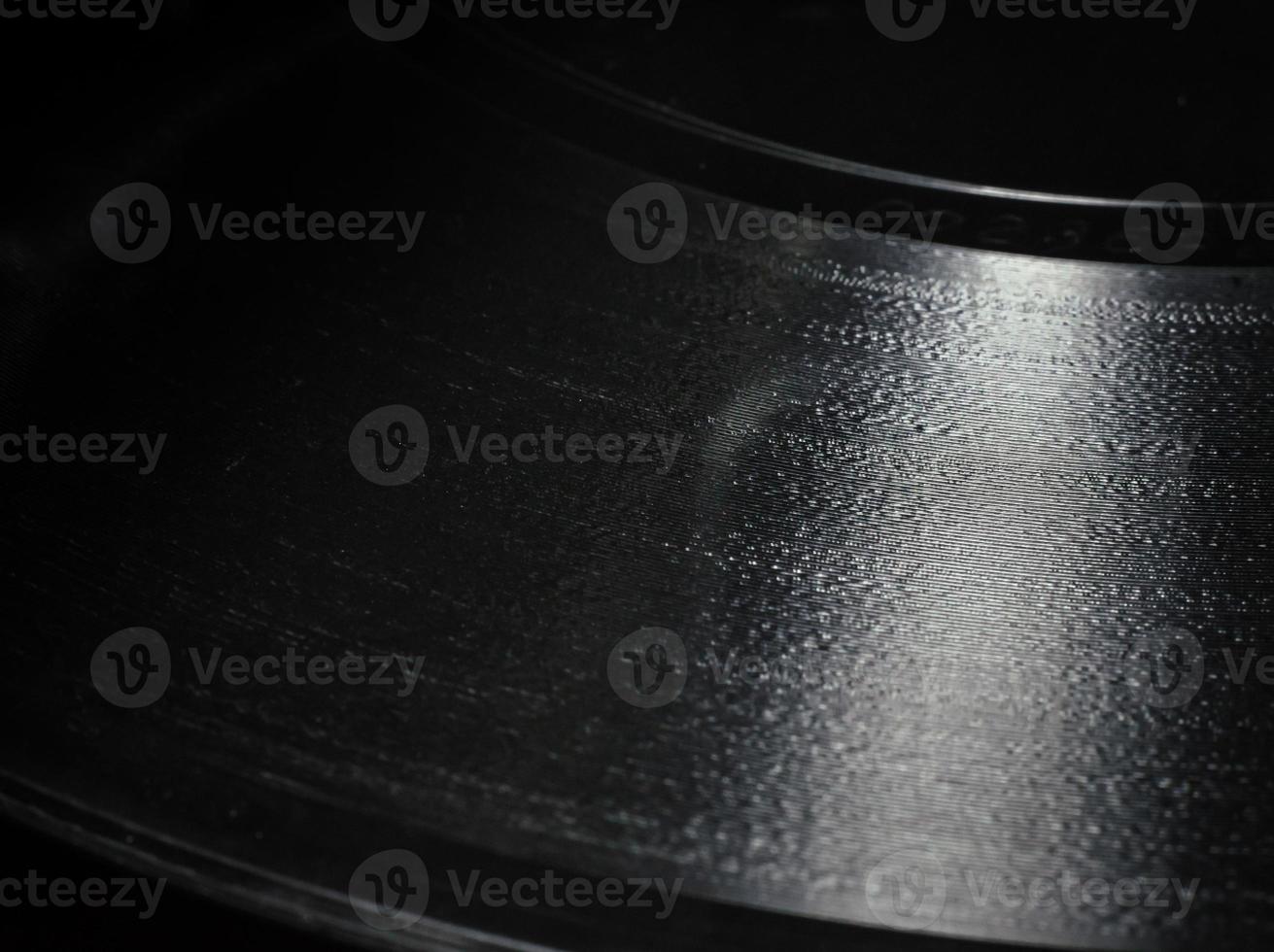 texture of a vinyl record for a gramophone close-up photo
