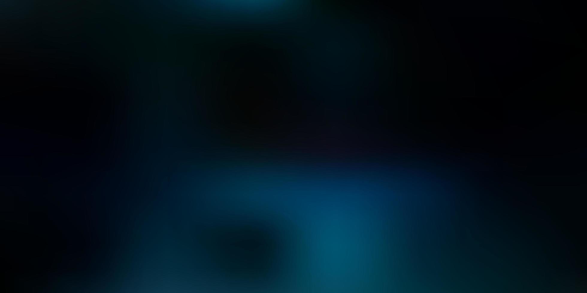 Dark blue vector blurred template.