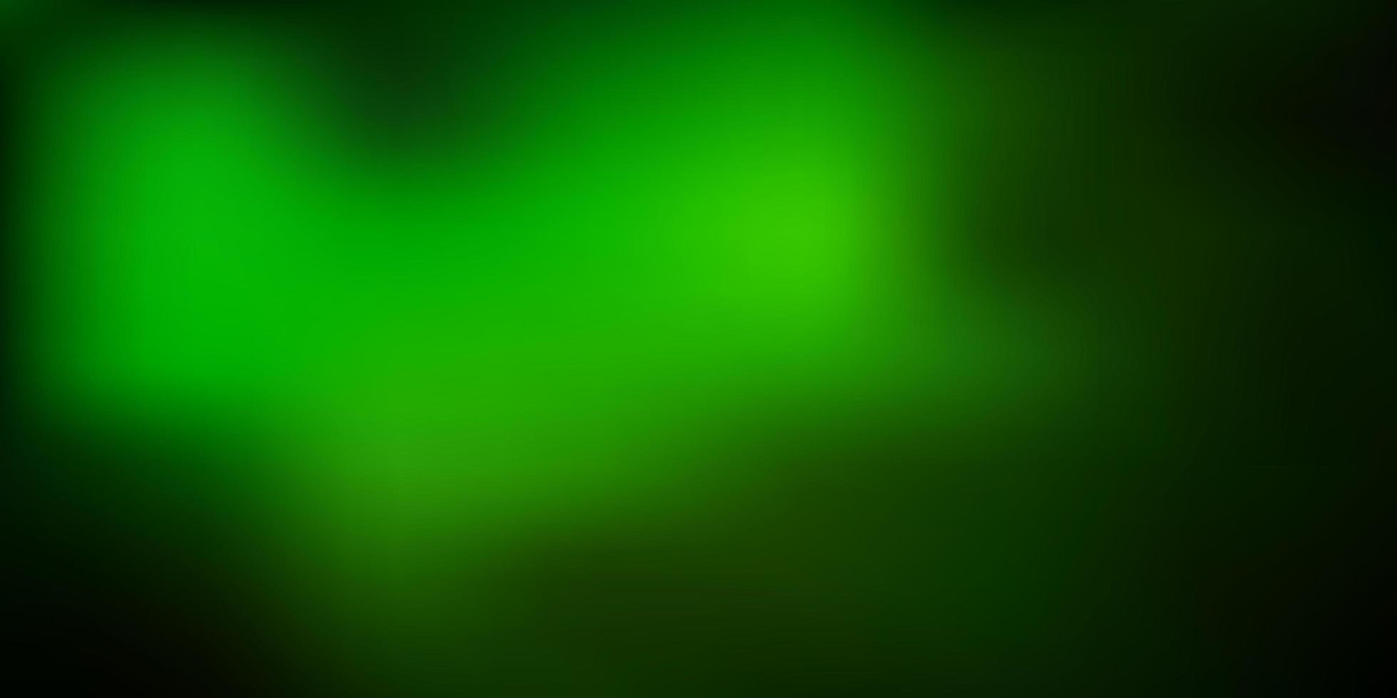 Dark green vector blur pattern.