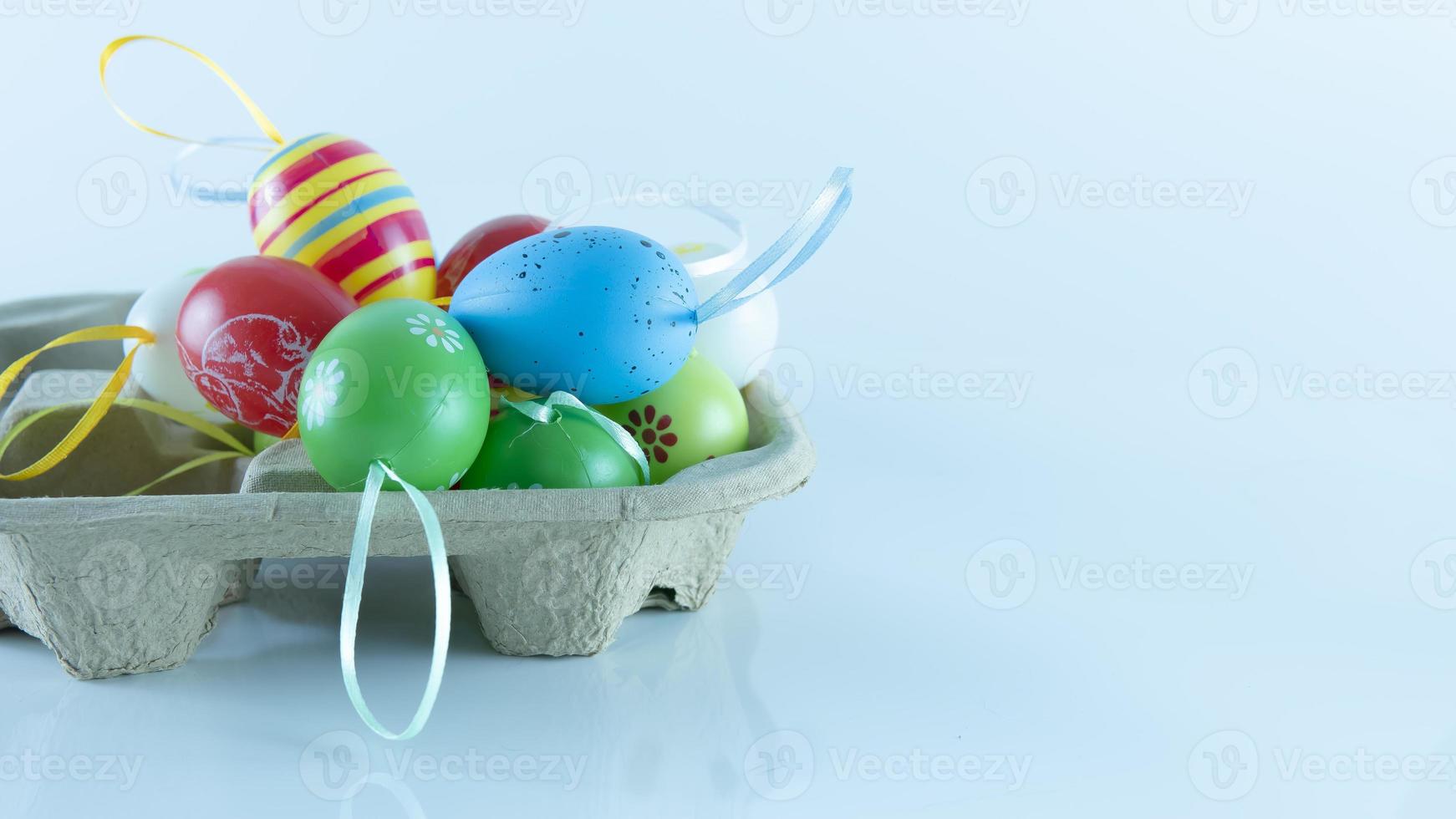 concepto de huevo de pascua. celebración o festival foto