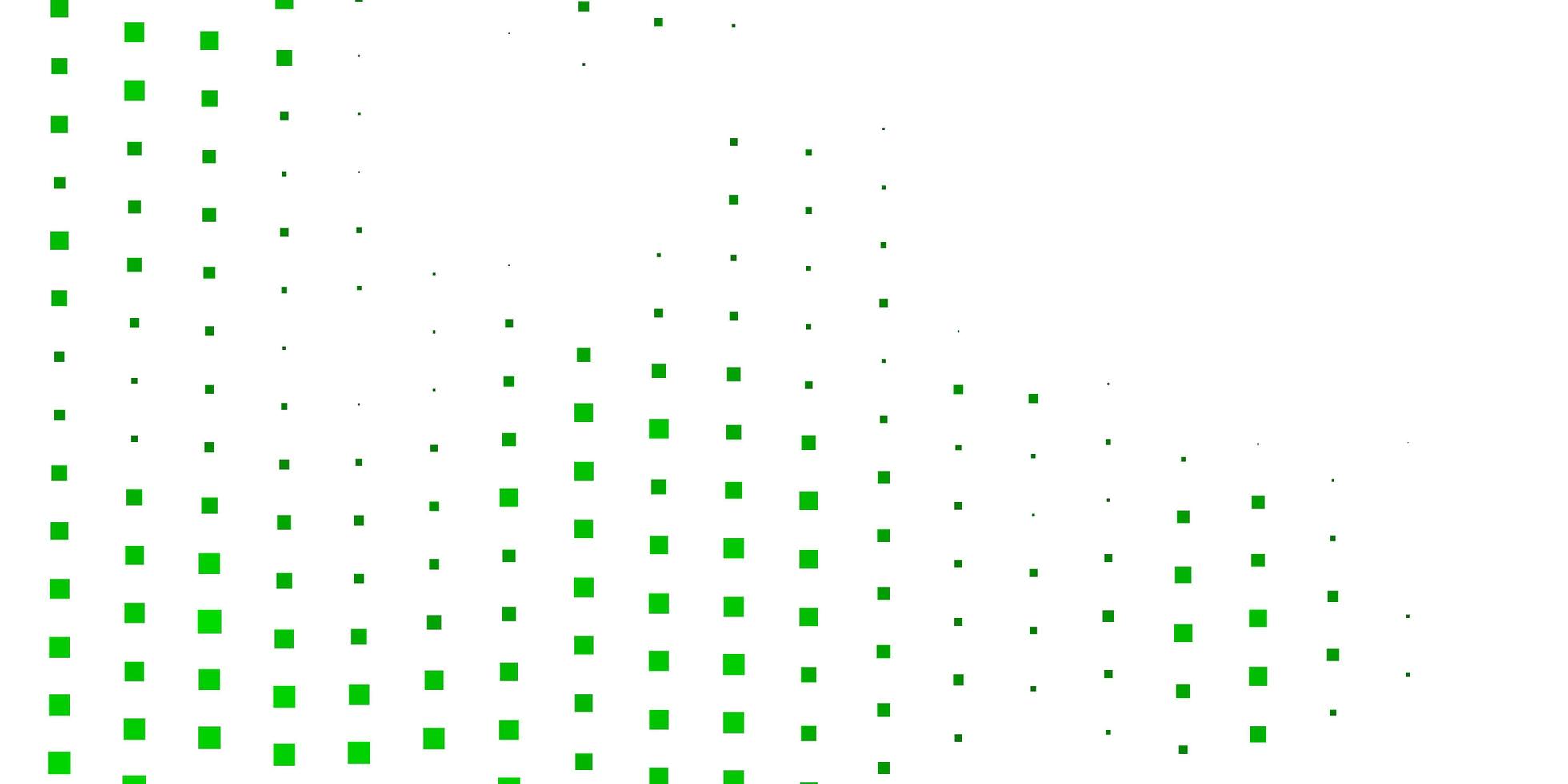 Light Green vector backdrop with rectangles.
