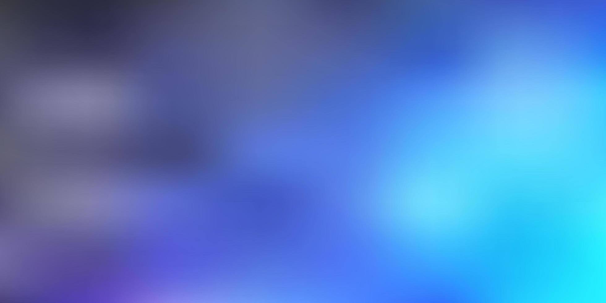 Dark blue vector gradient blur backdrop.