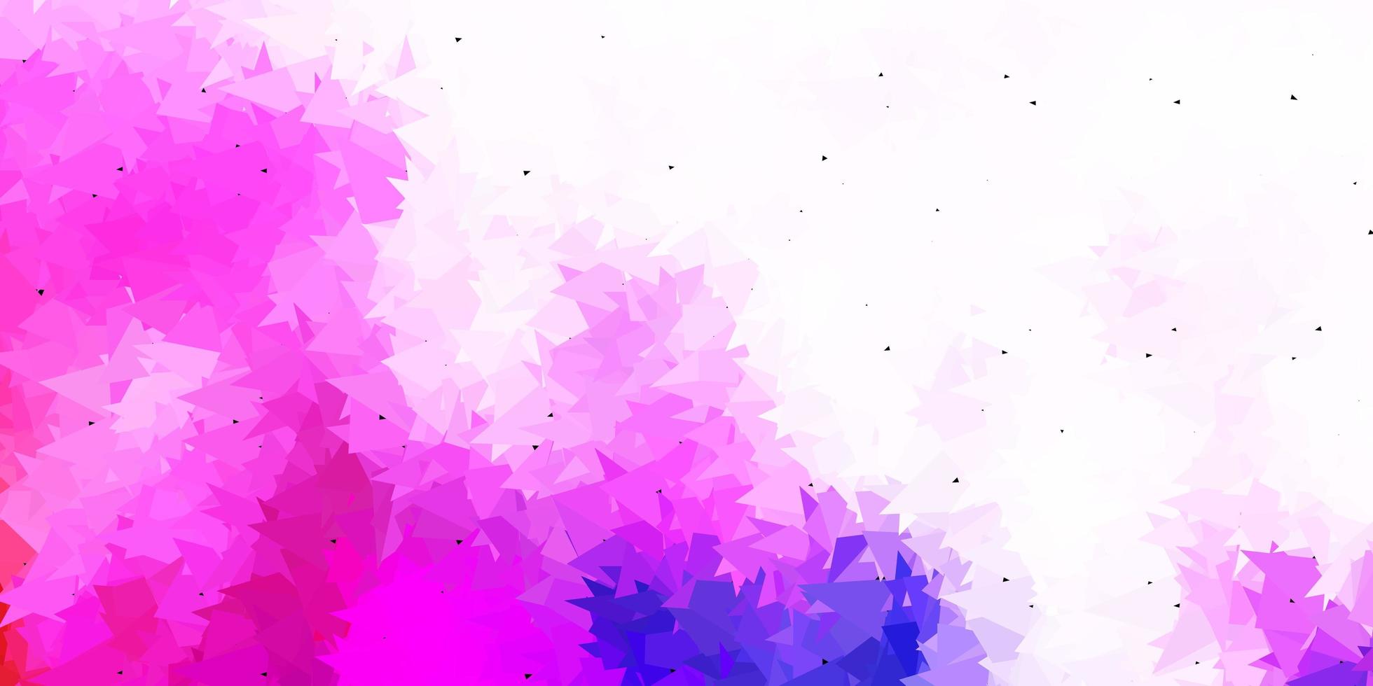 Dark pink, yellow vector gradient polygon design.