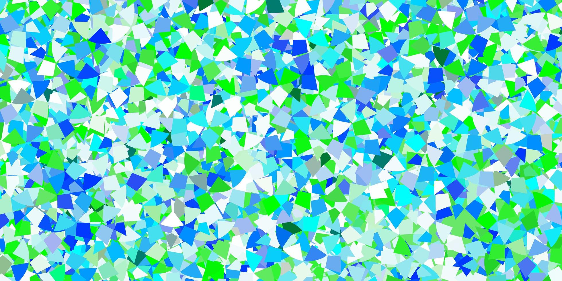 Light blue vector background with polygonal style.