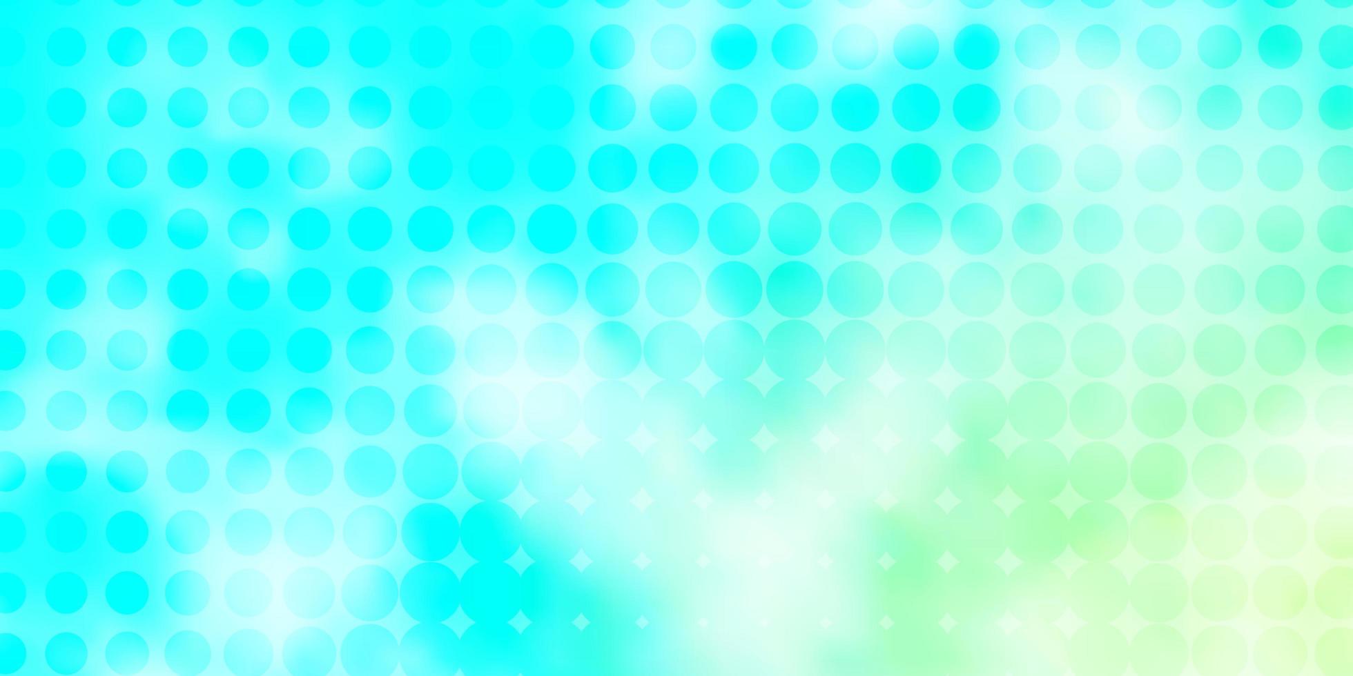 Light BLUE vector template with circles.