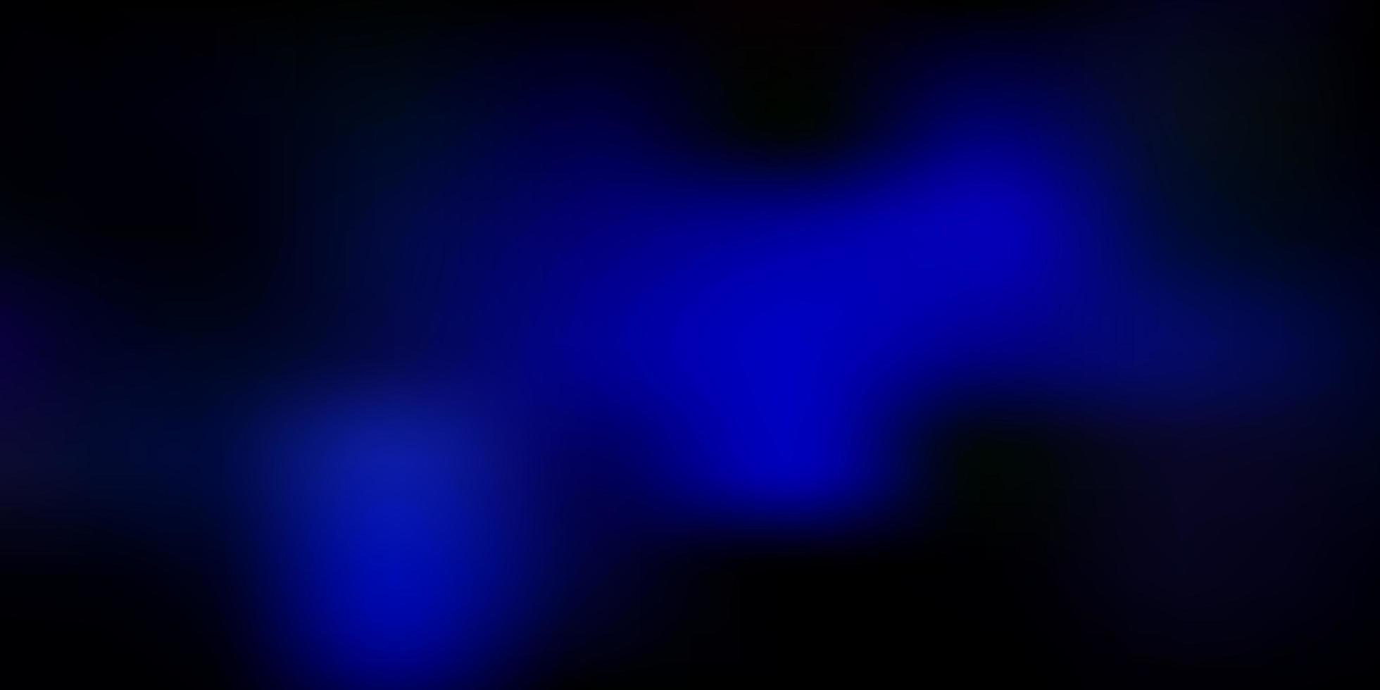 Dark blue vector blurred texture.