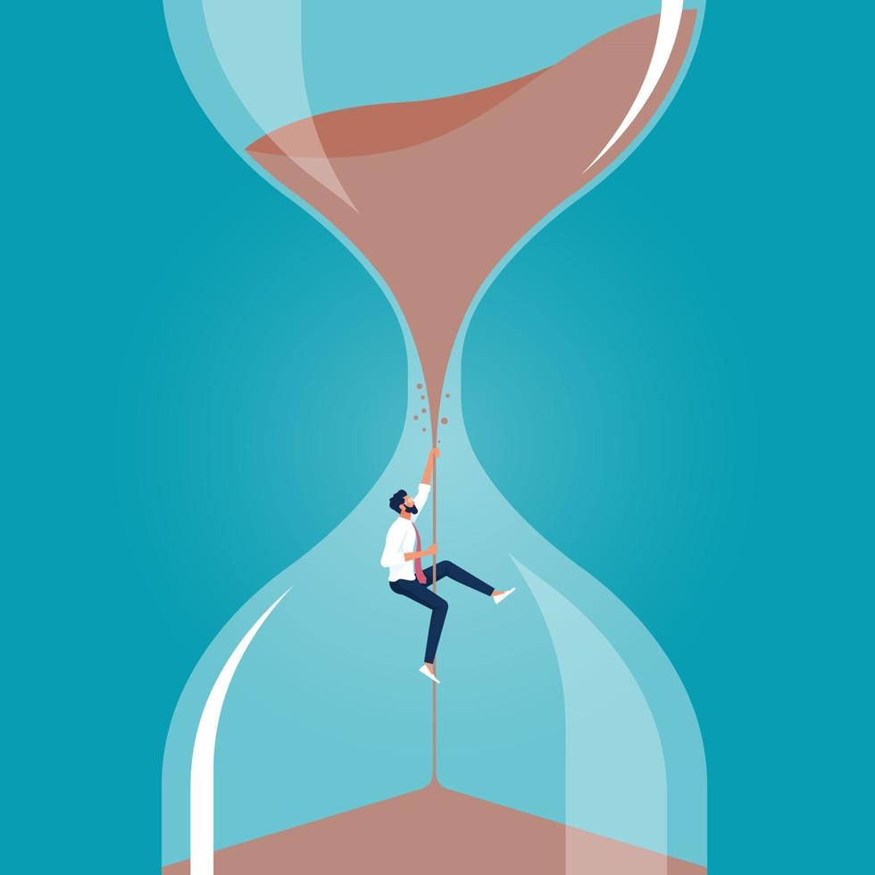 Deadline Concept-Time Management Problem vector