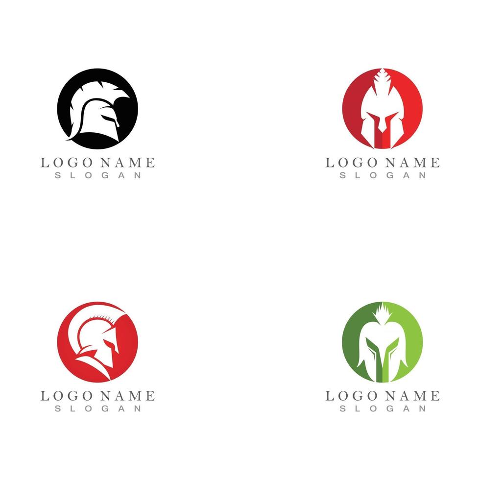 Spartan Logo Black Gladiator And Vector Design Helmet And Head 2944532 Vector Art At Vecteezy