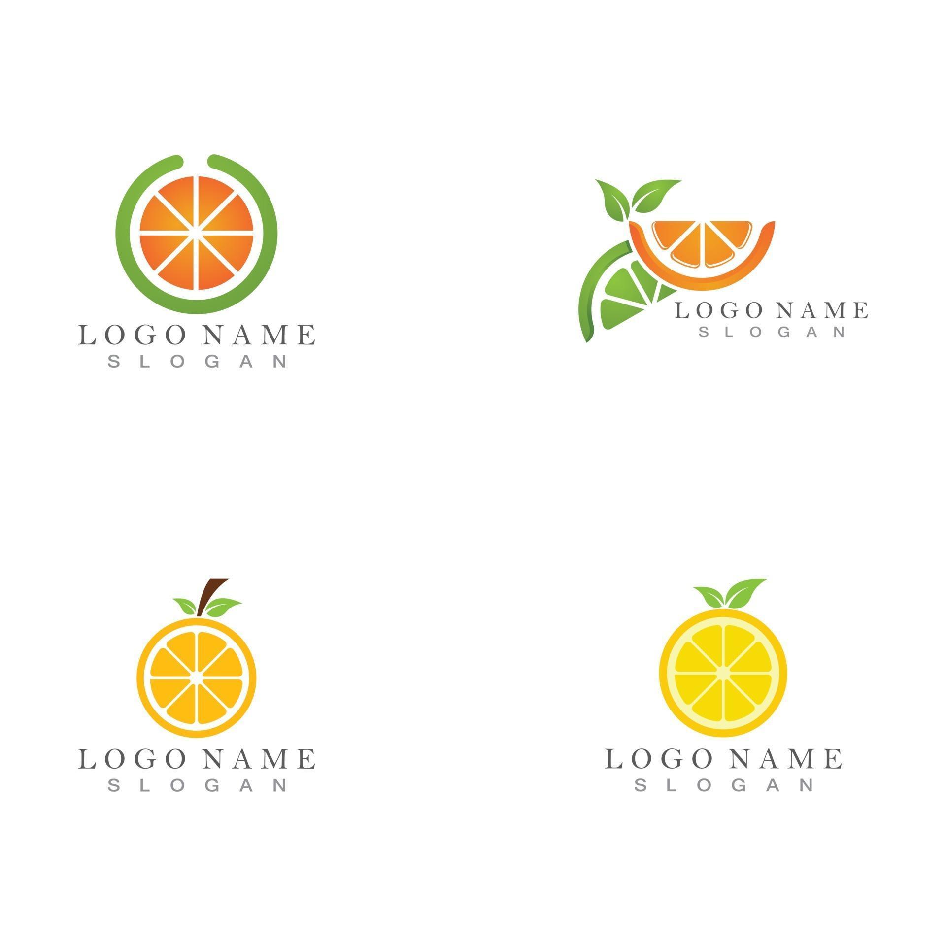 Fruit juice logo design. fresh drink logo - vector 2944581 Vector Art ...
