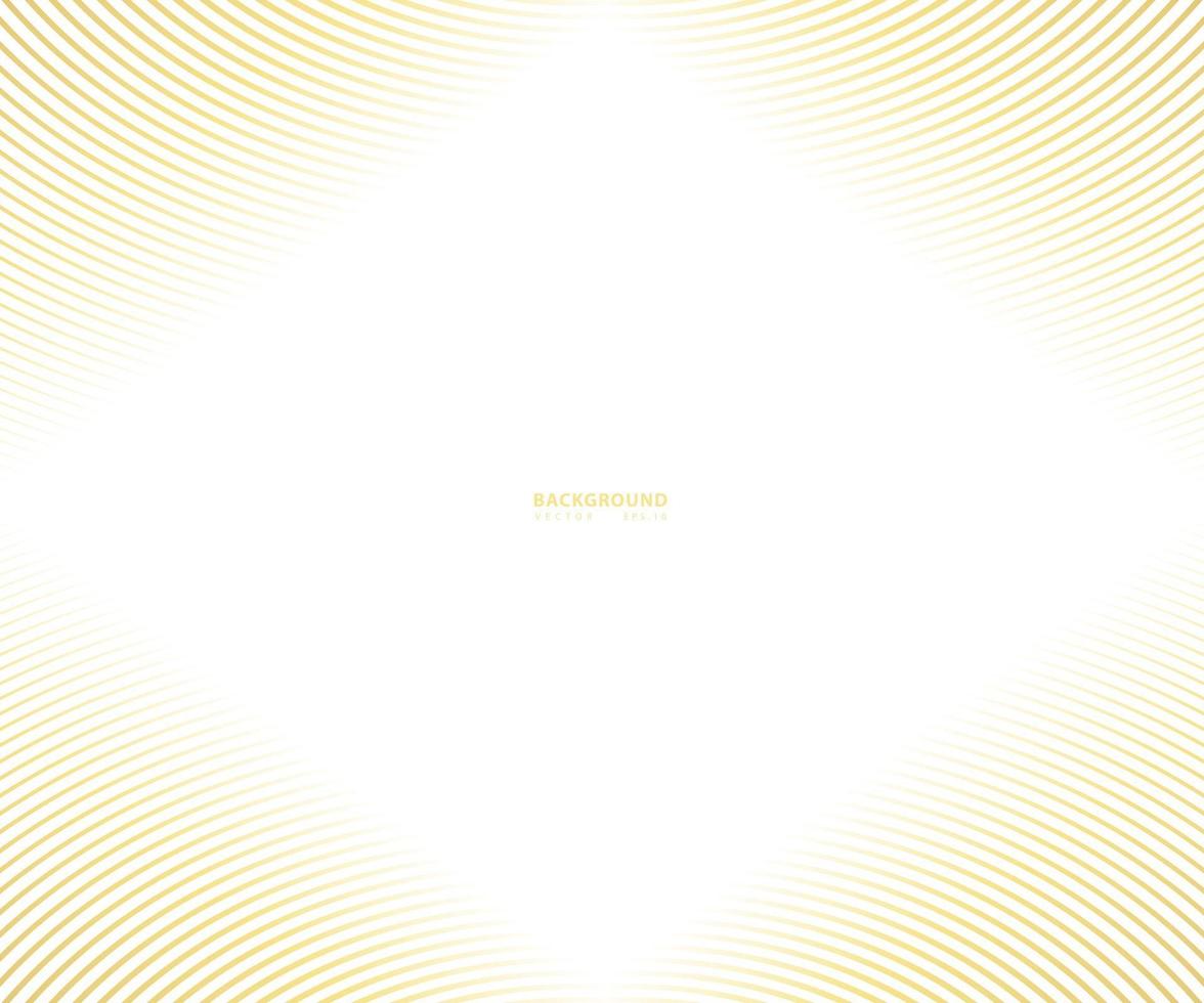 Striped gold line texture. Abstract warped Diagonal Striped Background vector