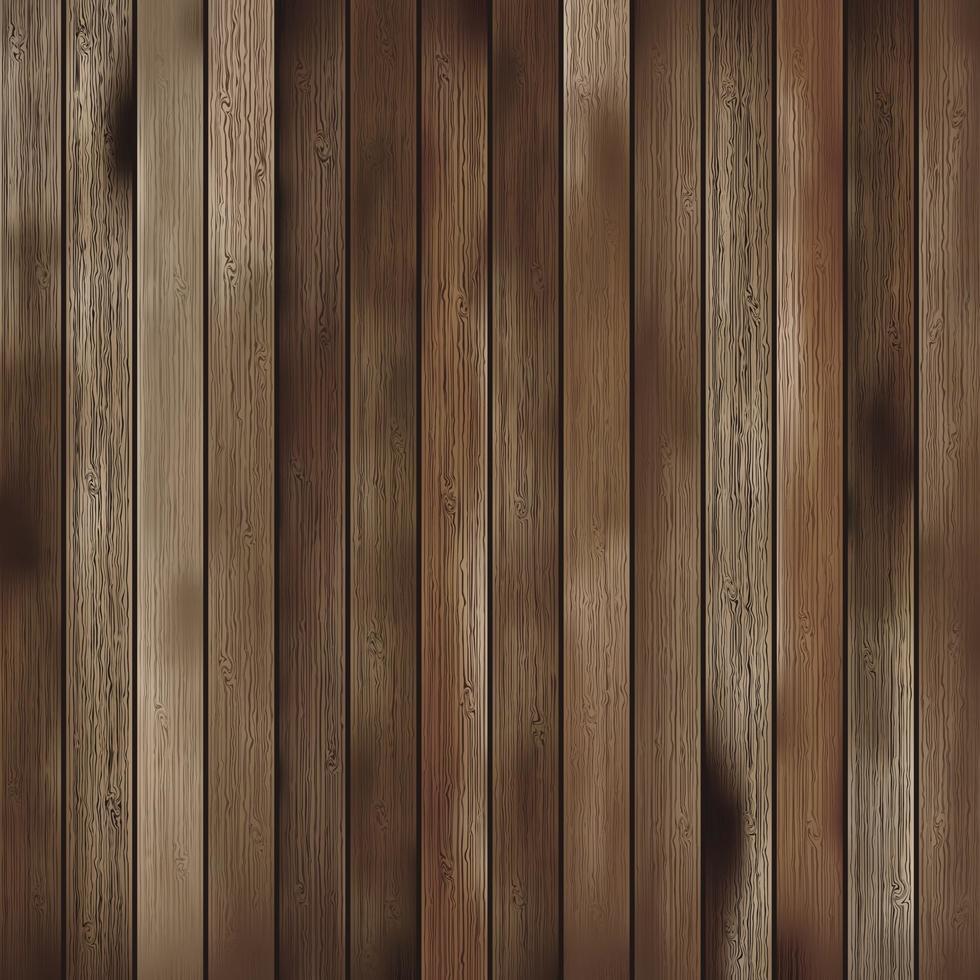 Wooden texture background design vector