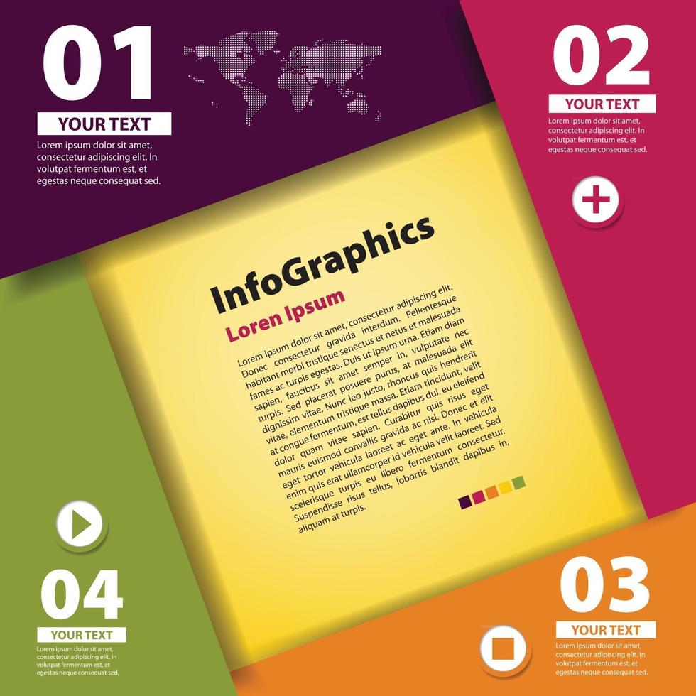 Infographic design vector