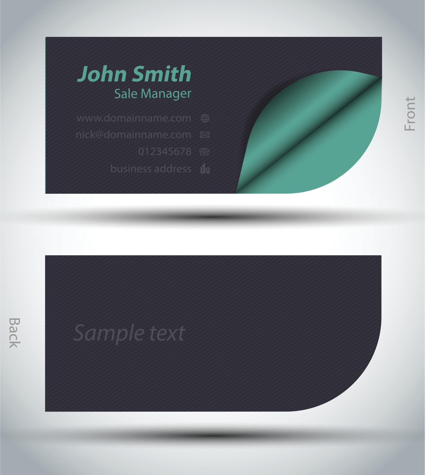 Vector creative business card 2945978 Vector Art at Vecteezy