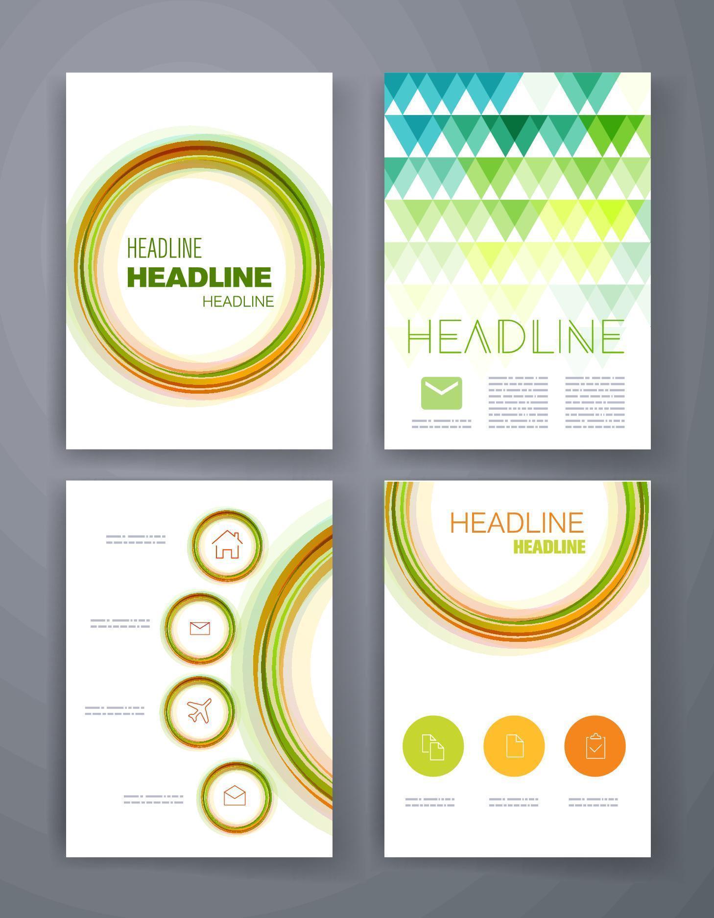Headline template design vector 2946098 Vector Art at Vecteezy