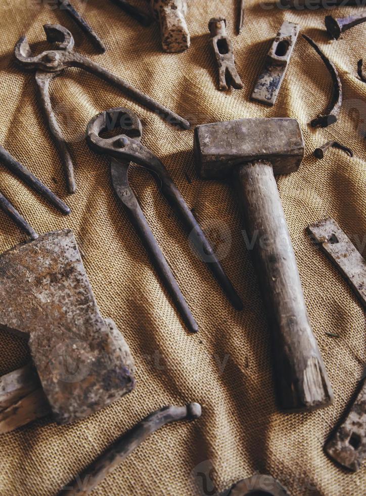 Old stone carving tools in traditional way 2946412 Stock Photo at Vecteezy