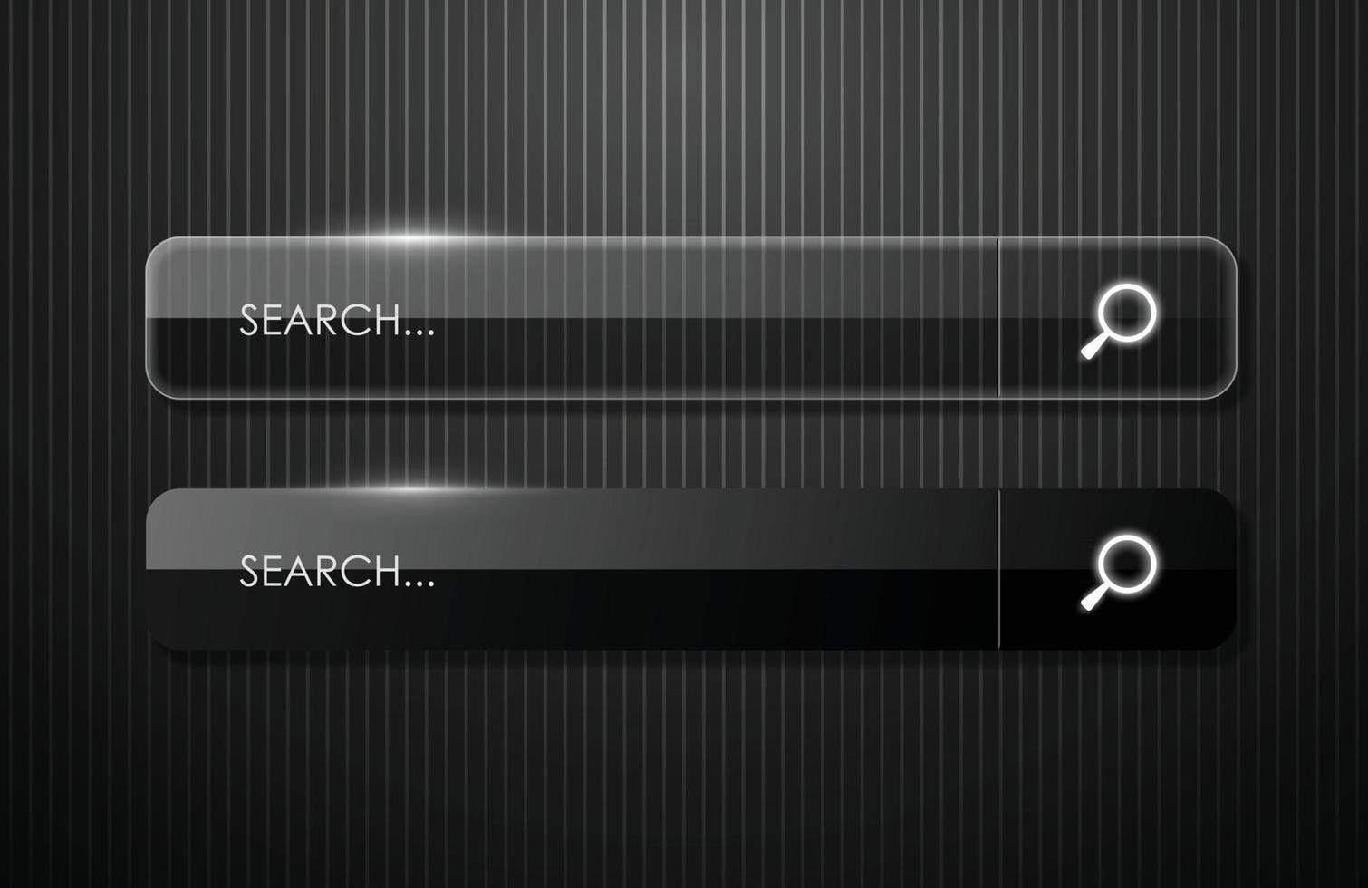 Glossy search background vector