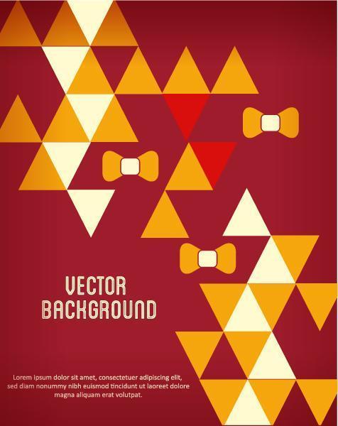 Vector background template design