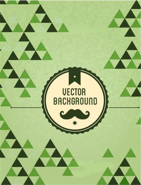 Vector background template design