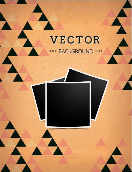 Vector background template design