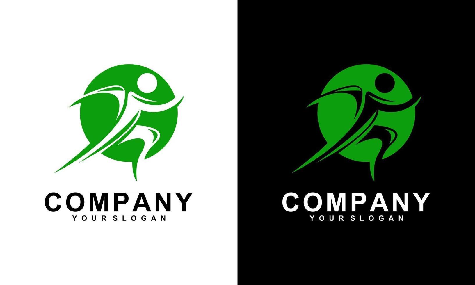 Ilustration vector graphic of Running Logo Run Fitness Sports Company